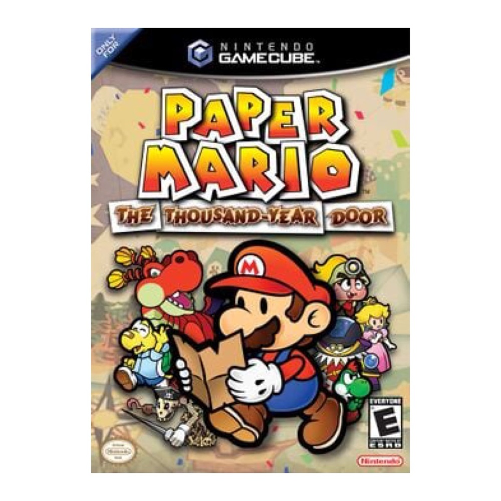 Nintendo GameCube Paper Mario: The Thousand-Year Door Tapestry